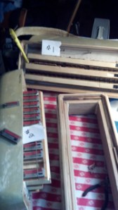 Reed has fallen out of its position and is bouncing around inside