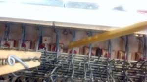 Reattach and align bass valve 